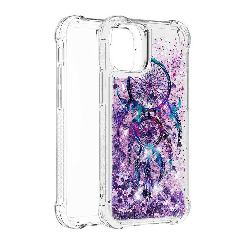 Case Hoesje iPhone 13 Pro Max Telefoonhoesje Glitter Dromenvanger