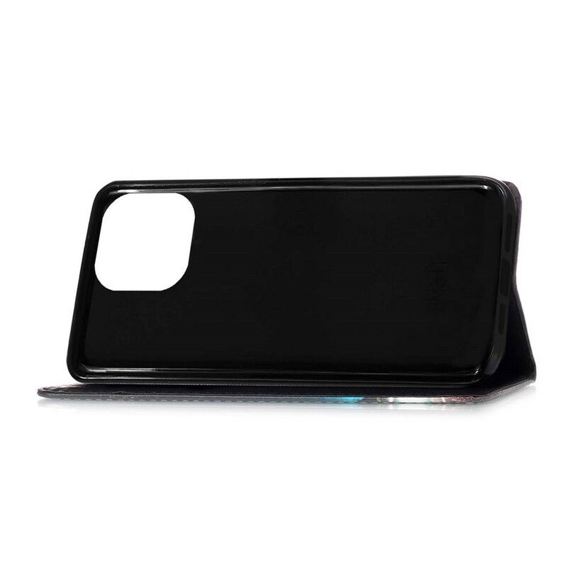 Folio-hoesje iPhone 13 Pro Max Ernest En De Reflectie