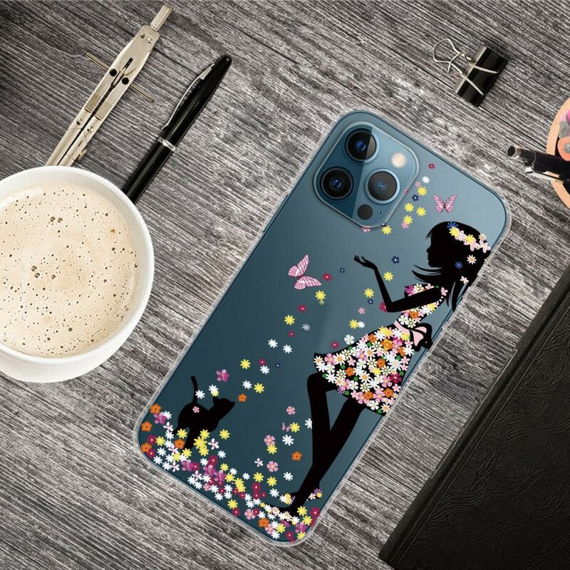 Hoesje iPhone 13 Pro Max Bloemenmeisje
