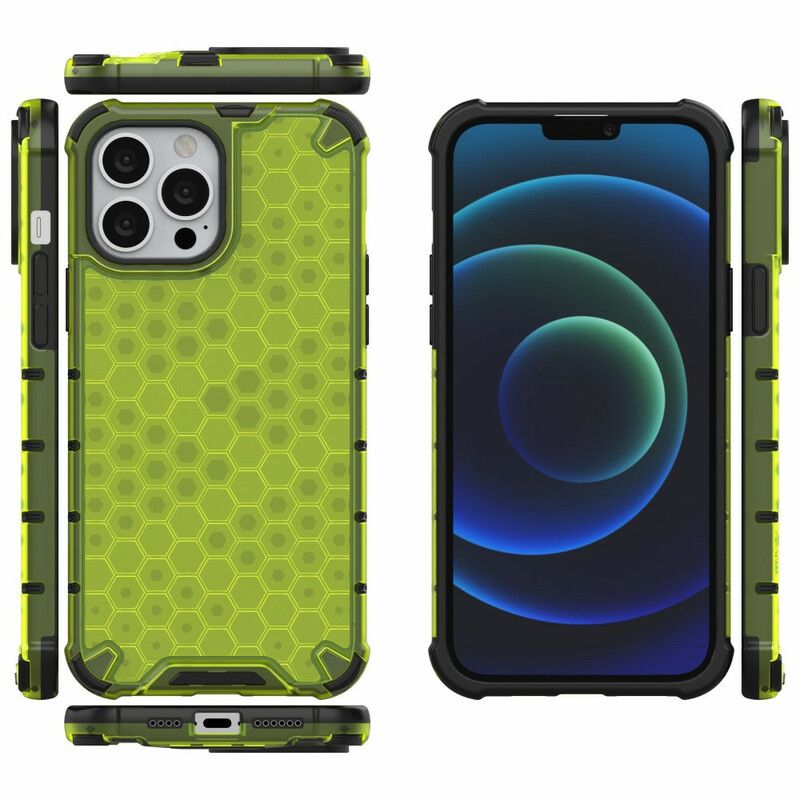 Hoesje iPhone 13 Pro Max Honingraatstijl
