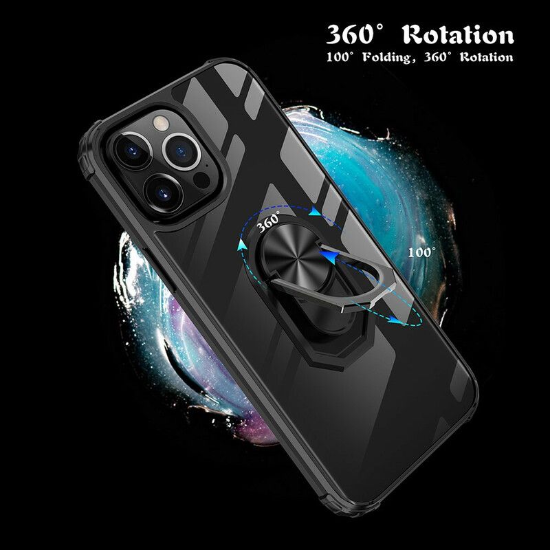 Hoesje iPhone 13 Pro Max Hybride Ring Premium