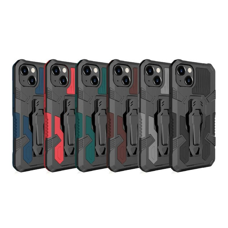 Hoesje iPhone 13 Pro Max Robot Met Riemclip Bescherming Hoesje