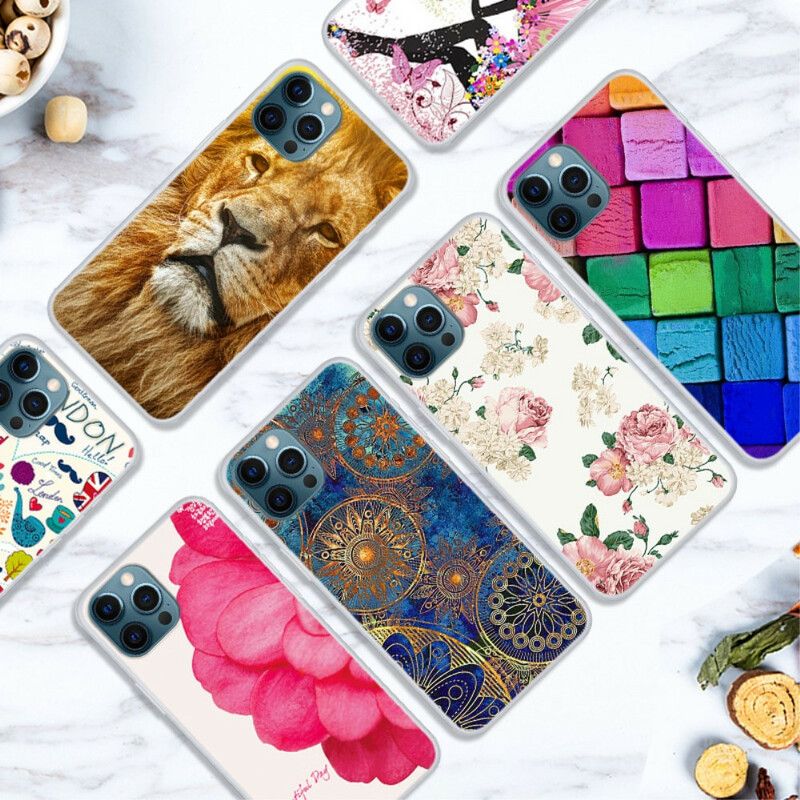 Hoesje iPhone 13 Pro Max Vrijheidsbloemen