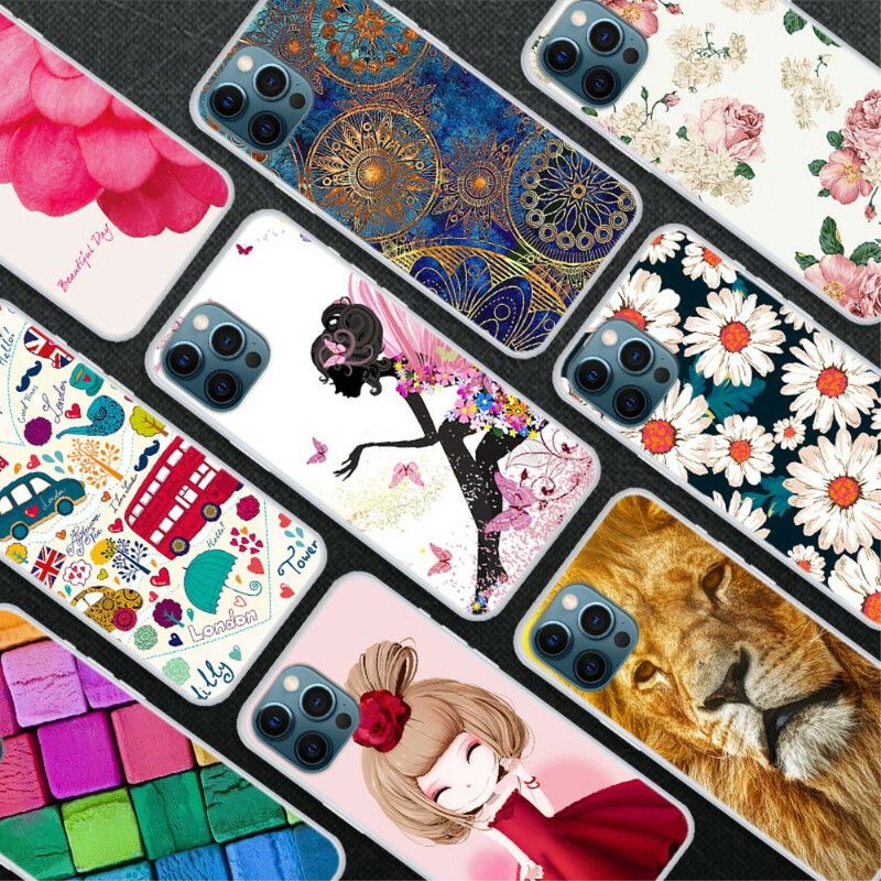 Hoesje iPhone 13 Pro Max Vrijheidsbloemen
