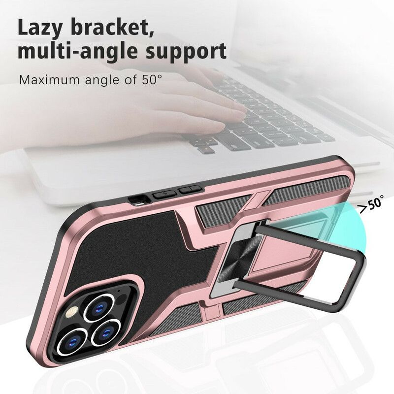 Hoesje Voor iPhone 13 Pro Max Ring-ondersteuning