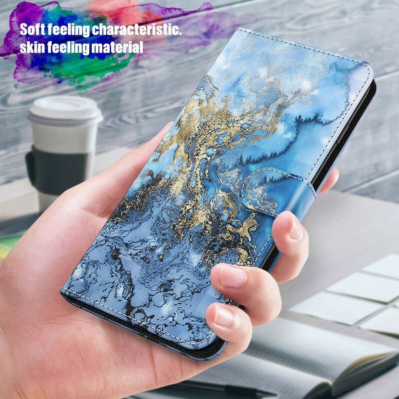 Leren Hoesje iPhone 13 Pro Max Glitterverloop Bescherming Hoesje
