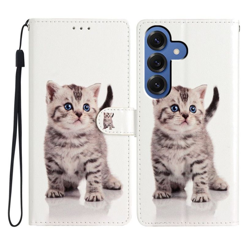 Bescherming Hoesje Samsung Galaxy S26 Plus Schattige Kat