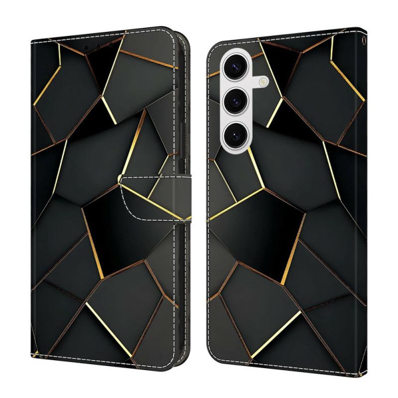 Bescherming Hoesje Samsung Galaxy S26 Plus Zwart-gouden Patroon