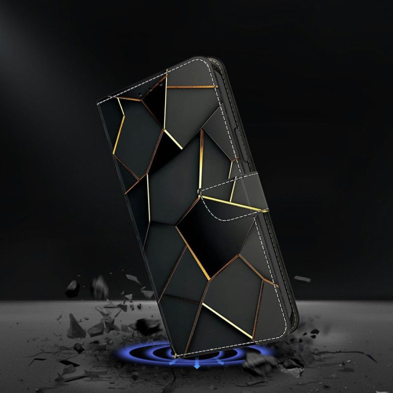 Bescherming Hoesje Samsung Galaxy S26 Plus Zwart-gouden Patroon