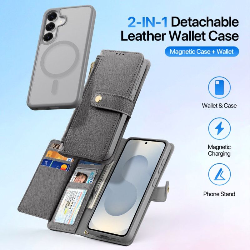 Flip Case Leren Samsung Galaxy S26 Plus Afneembare Hoes Lawa-serie Dux Ducis