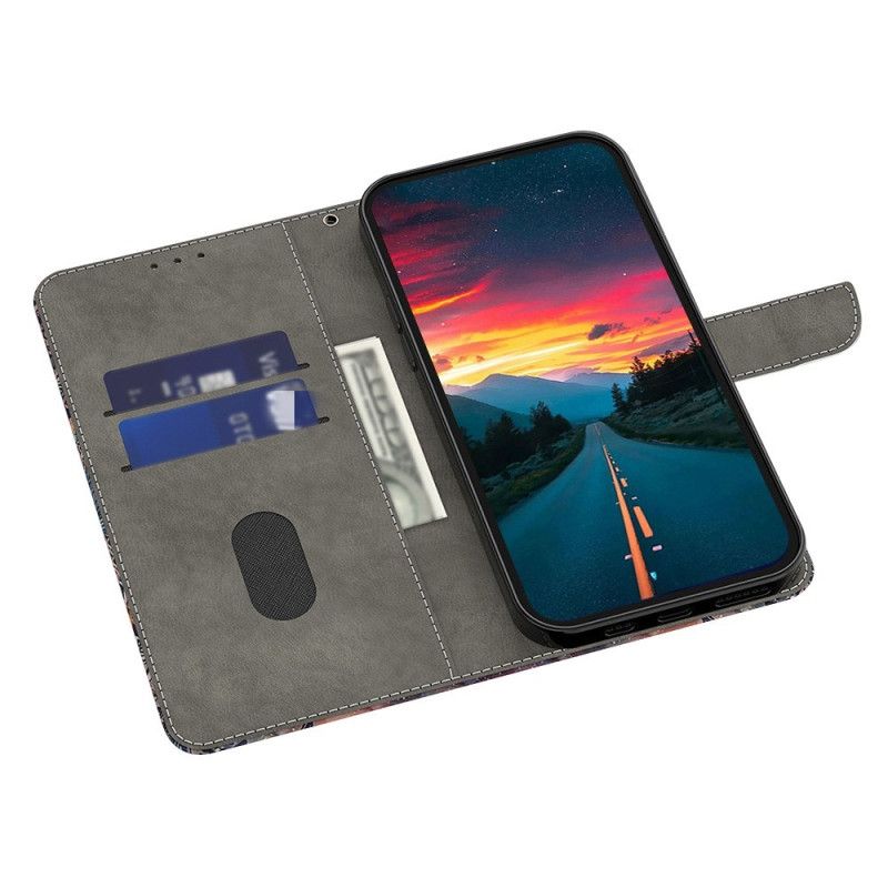 Flip Case Leren Samsung Galaxy S26 Plus Kunstvrouw