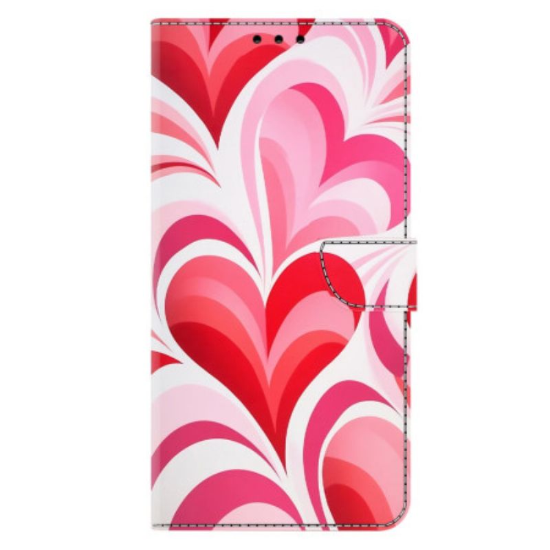 Flip Case Leren Samsung Galaxy S26 Plus Liefdespatroon
