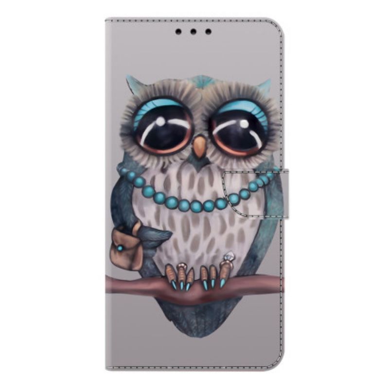 Flip Case Leren Samsung Galaxy S26 Plus Uilenketting