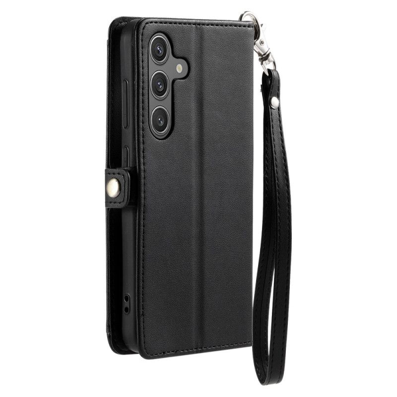 Flip Case Leren Samsung Galaxy S26 Plus Voorvak