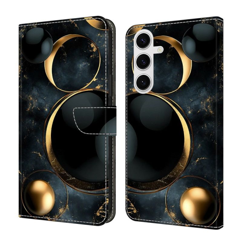 Folio-hoesje Samsung Galaxy S26 Plus Gouden Ringen