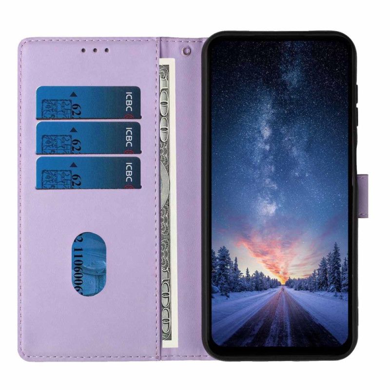 Folio-hoesje Samsung Galaxy S26 Plus Telefoonhoesje Patroon Met Boom En Kat