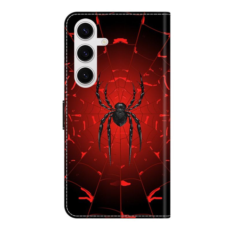 Folio-hoesje Samsung Galaxy S26 Plus Telefoonhoesje Zwarte Spin