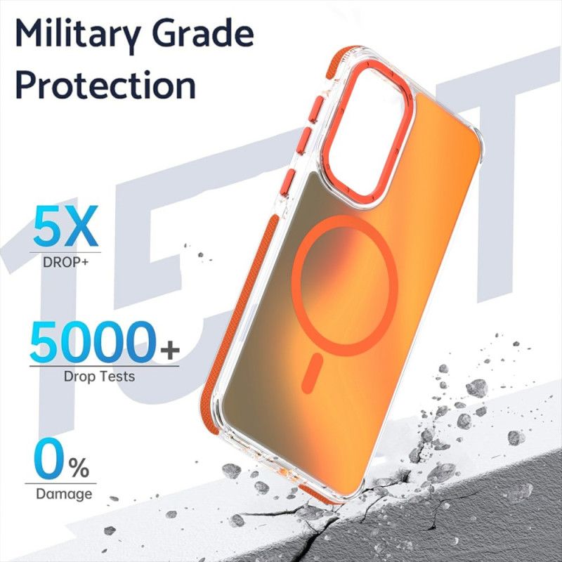 Hoesje Samsung Galaxy S26 Plus Fluorescerend Magnetisch Design Bescherming Hoesje