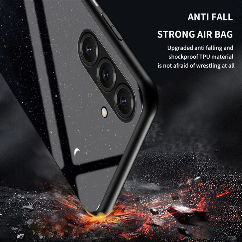 Hoesje Samsung Galaxy S26 Plus Gehard Glas Met Sterrenhemelmotief