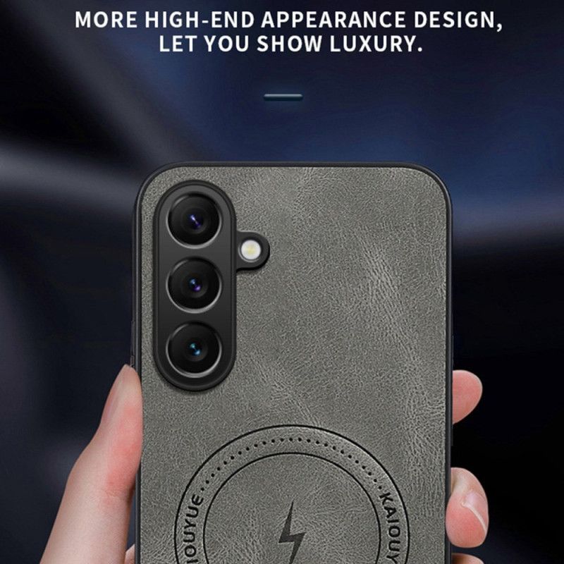 Hoesje Samsung Galaxy S26 Plus Magnetische Leren Stijl