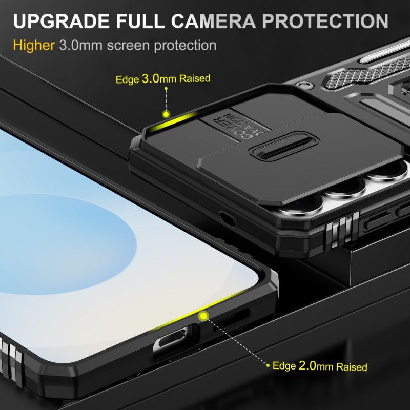 Hoesje Samsung Galaxy S26 Plus Schuifbare Lensbeschermer Bescherming Hoesje