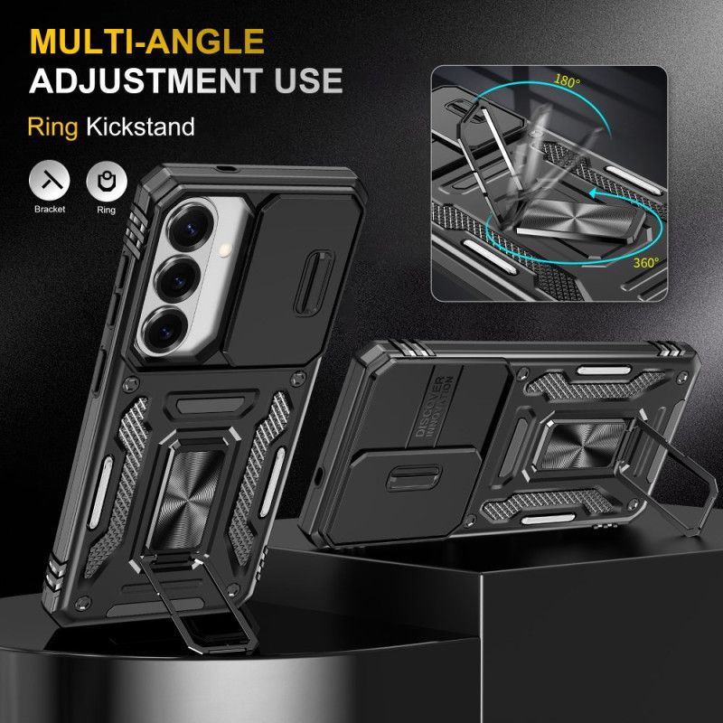 Hoesje Samsung Galaxy S26 Plus Schuifbare Lensbeschermer Bescherming Hoesje