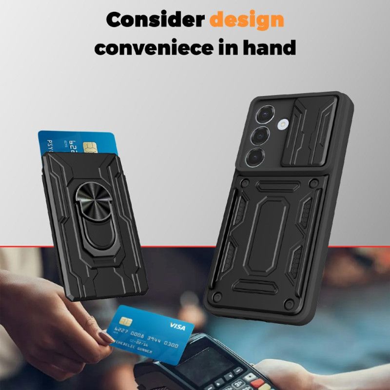 Hoesje Voor Samsung Galaxy S26 Plus Schuifbare Cameraklep