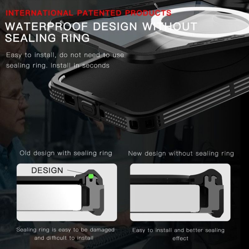 Hoesje Voor Samsung Galaxy S26 Plus Waterdichte Magnetische Redpepper