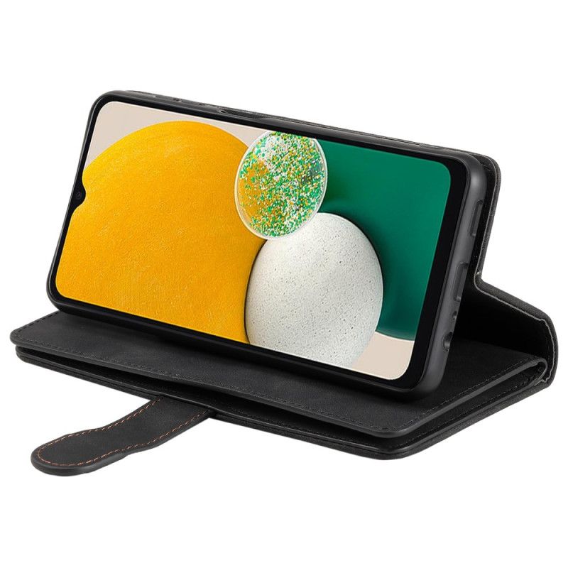 Leren Hoesje Samsung Galaxy S26 Plus 9 Kaartsleuven En Ritssluiting Bescherming Hoesje