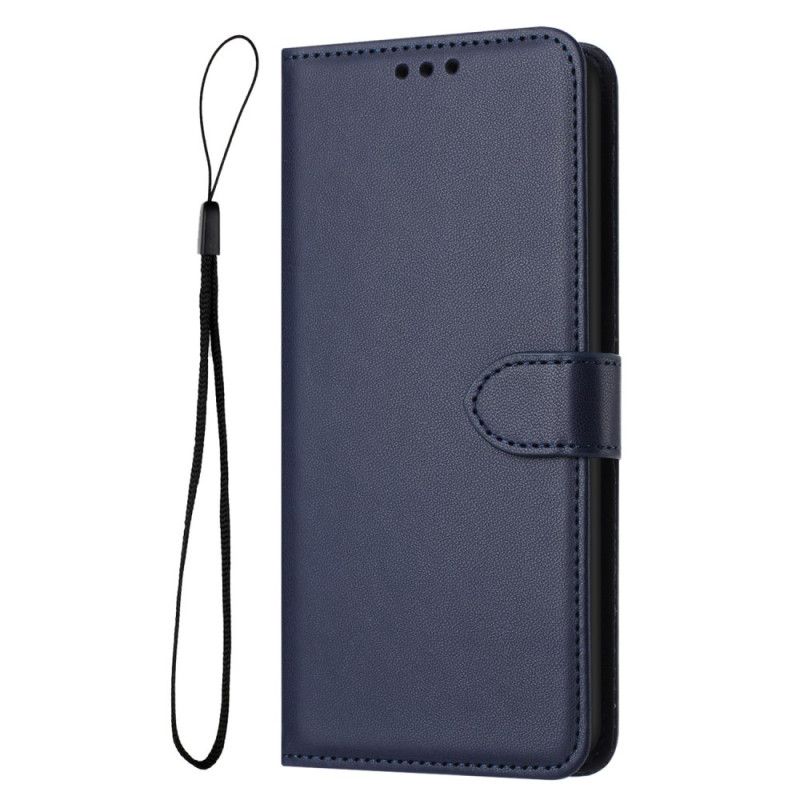 Leren Hoesje Samsung Galaxy S26 Plus Effen Leerlook Bescherming Hoesje