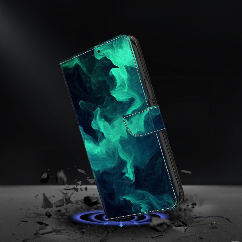 Leren Hoesje Samsung Galaxy S26 Plus Groene Rook