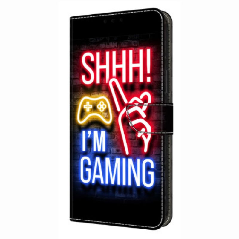 Leren Hoesje Samsung Galaxy S26 Plus Neonpatroon