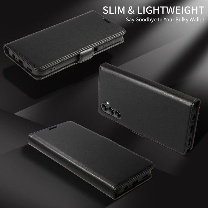 Leren Hoesje Samsung Galaxy S26 Plus Rfid-blokkering Bescherming Hoesje