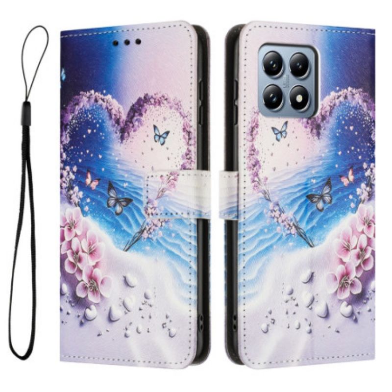 Flip Case Leren Xiaomi 15t Hart