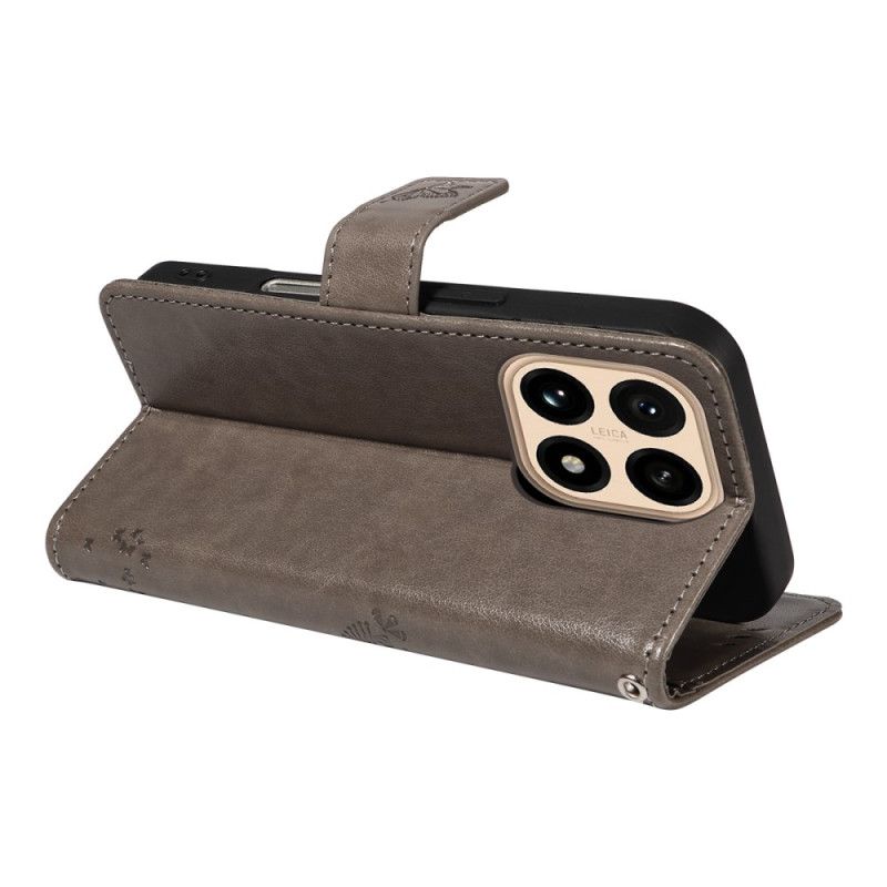 Flip Case Leren Xiaomi 15t Kat En Boom