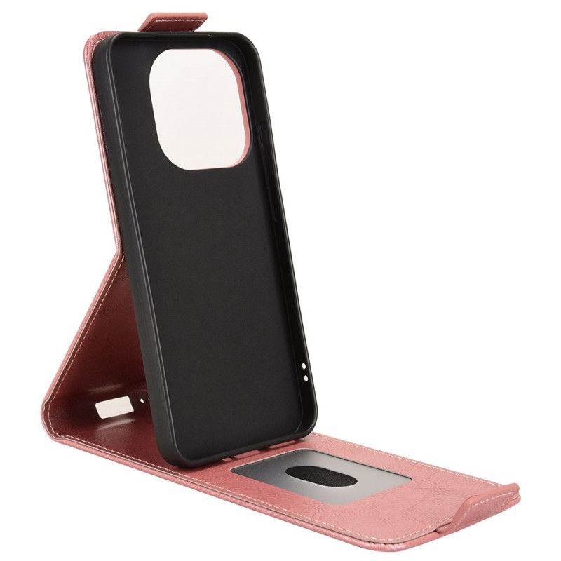 Flip Case Leren Xiaomi 15t Verticaal Flip-ontwerp