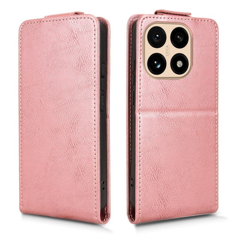 Flip Case Leren Xiaomi 15t Verticaal Flip-ontwerp