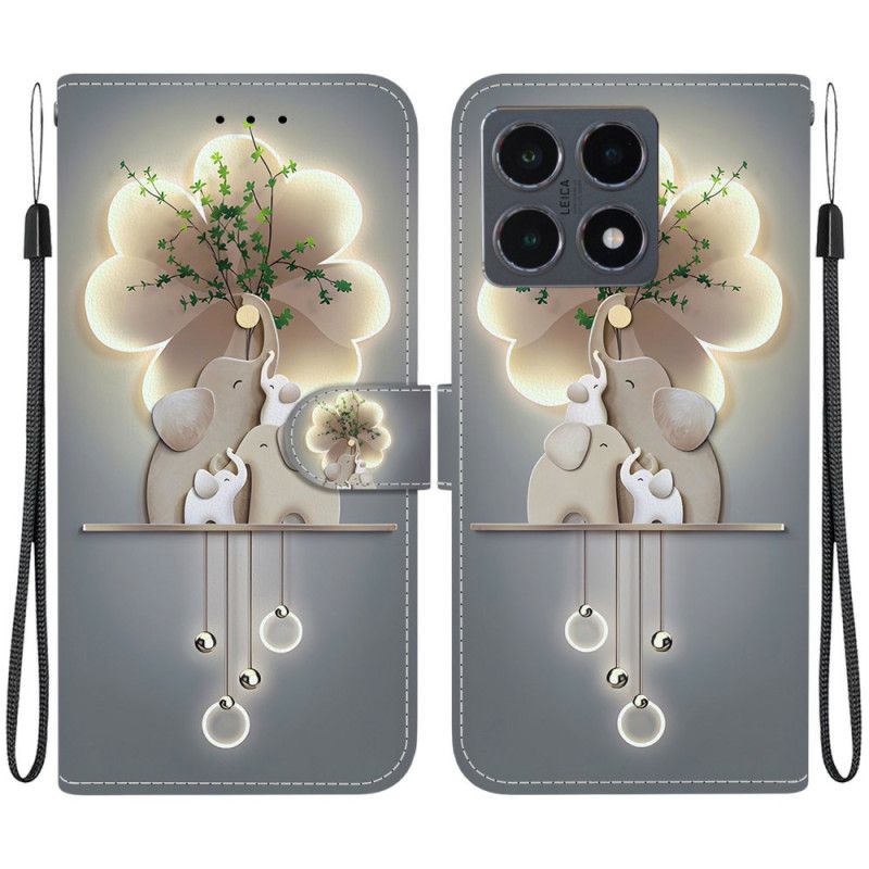 Folio-hoesje Xiaomi 15t Drie Olifanten