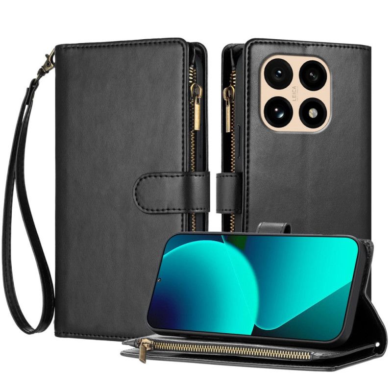 Folio-hoesje Xiaomi 15t Portemonnee Van Imitatieleer