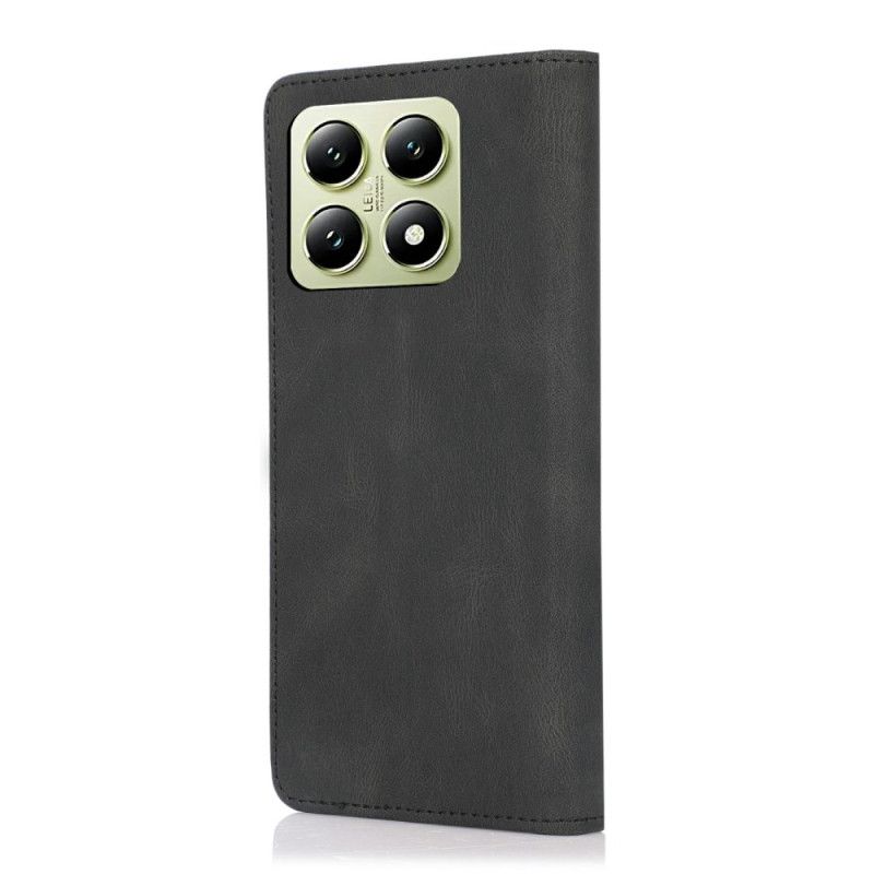 Folio-hoesje Xiaomi 15t Suède-effect Bescherming Hoesje