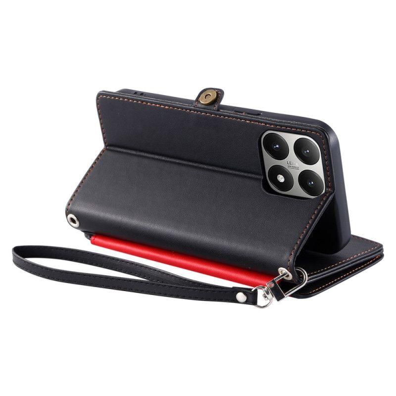 Folio-hoesje Xiaomi 15t Telefoonhoesje 8 Kaartsleuven