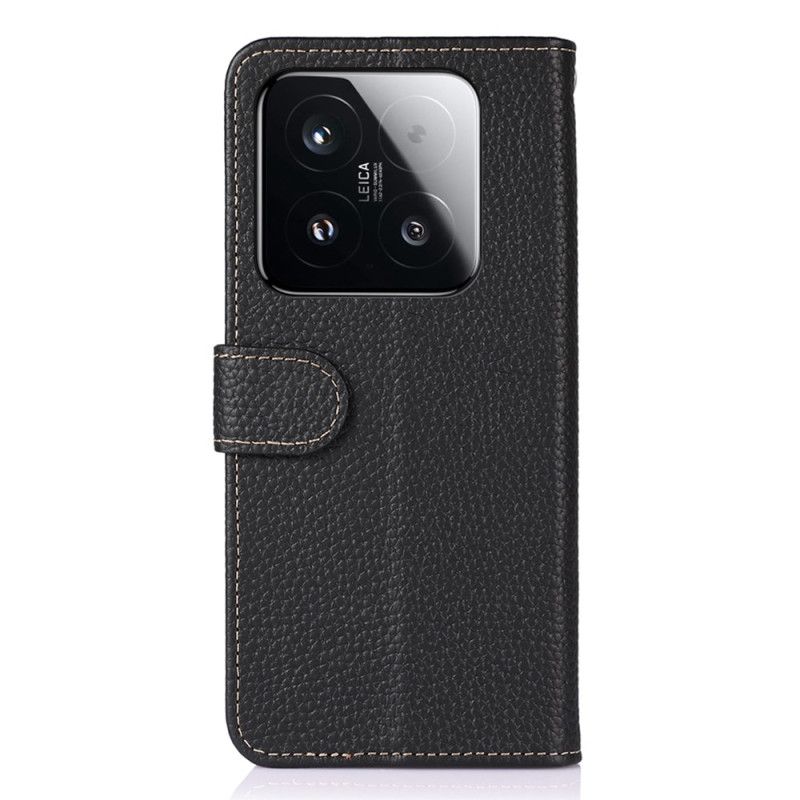 Folio-hoesje Xiaomi 15t Telefoonhoesje Khazneh-leer