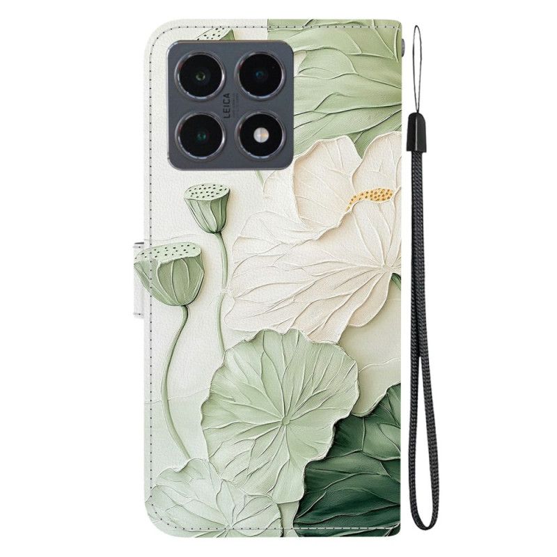 Folio-hoesje Xiaomi 15t Telefoonhoesje Lotus