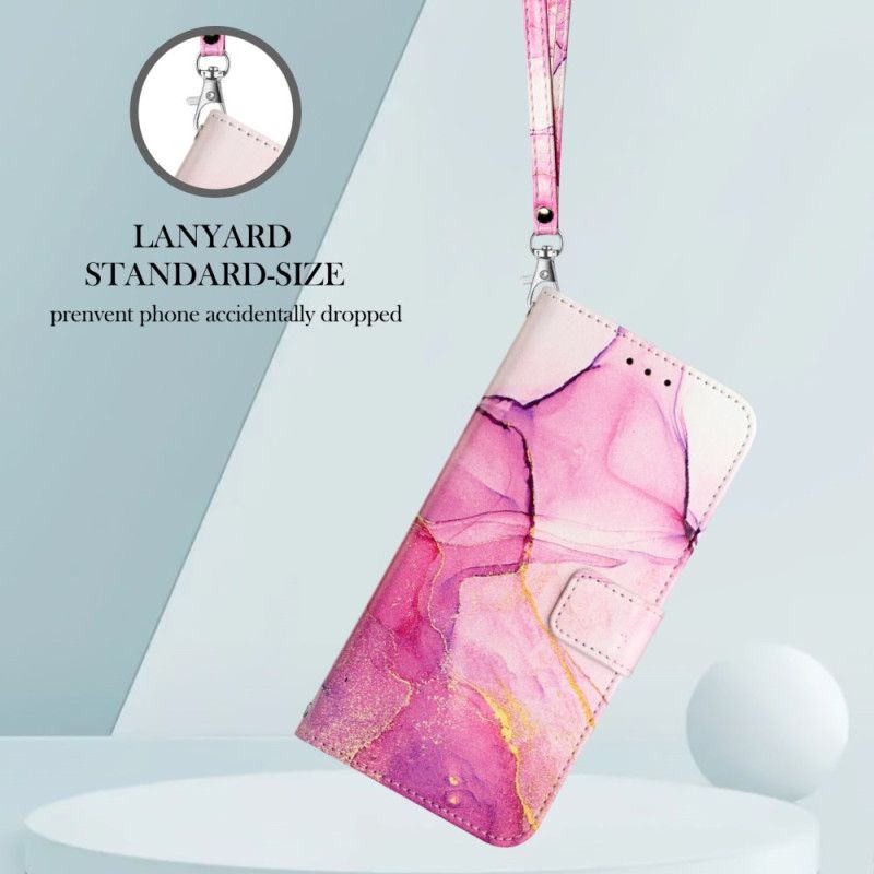 Folio-hoesje Xiaomi 15t Telefoonhoesje Marmeren Bandje