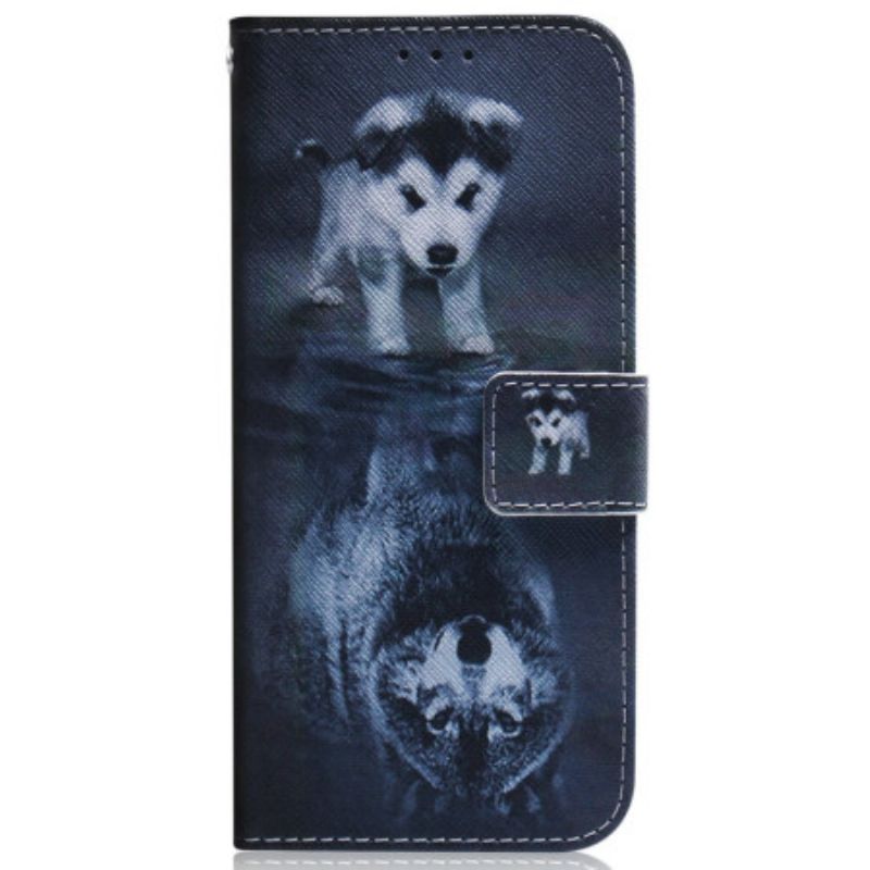 Folio-hoesje Xiaomi 15t Telefoonhoesje Puppydroom