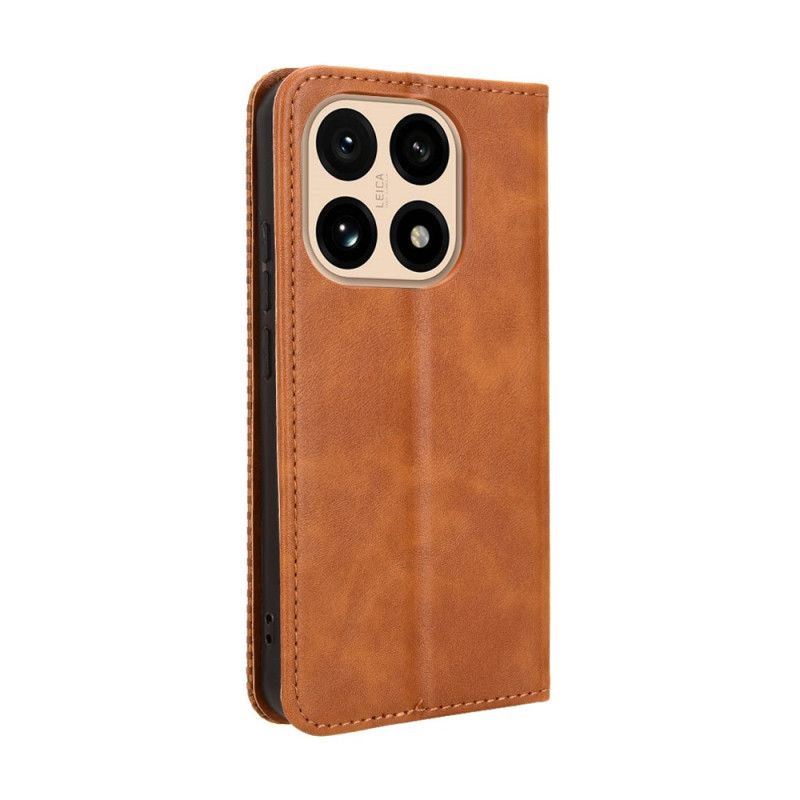 Folio-hoesje Xiaomi 15t Telefoonhoesje Vintage Afwerking