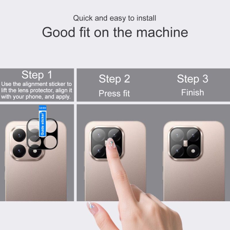 Gehard Glazen Lensbeschermer Voor Xiaomi 15t (zwarte Versie)