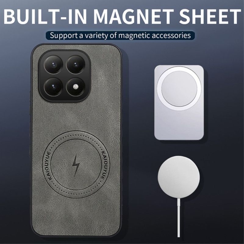 Hoesje Voor Xiaomi 15t Magsafe Lederlook