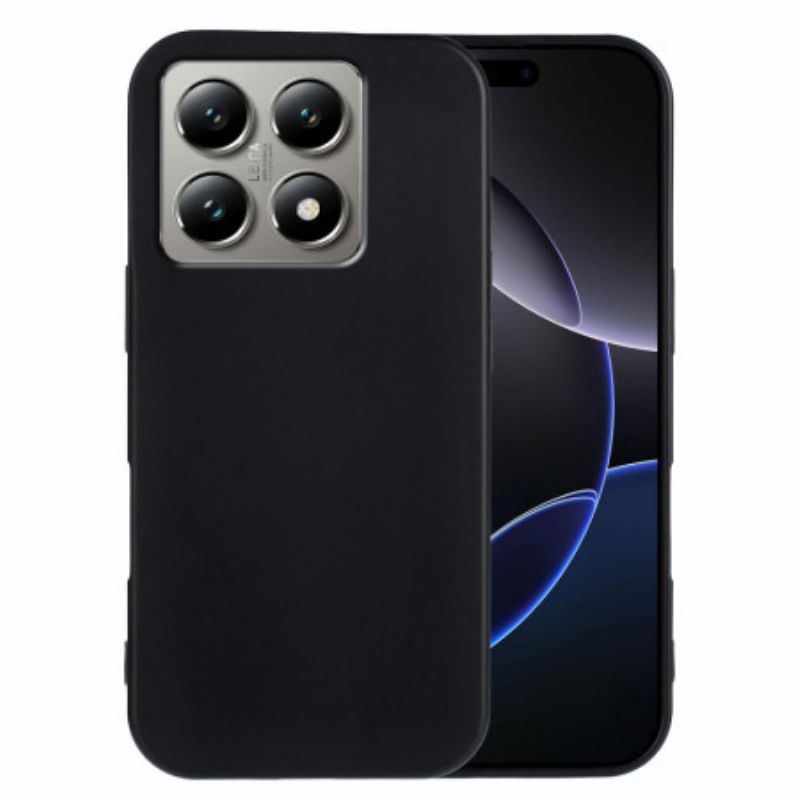 Hoesje Voor Xiaomi 15t Zwart Siliconen