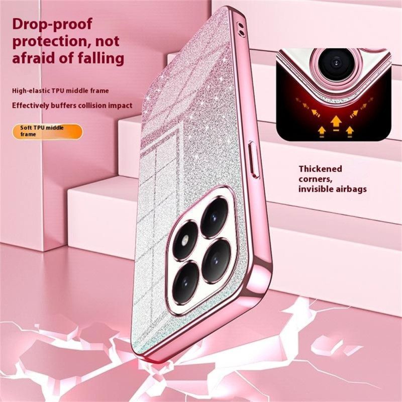 Hoesje Xiaomi 15t Glitter Gradient Design